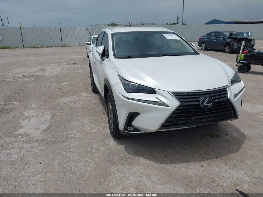 2018 Lexus Nx VIN JTJBJRBZ4J2084171 IAAI salvage auction — WATER/FLOOD, Salvage (Texas), sold $8,400 on 2026-07-29 (photo 1)