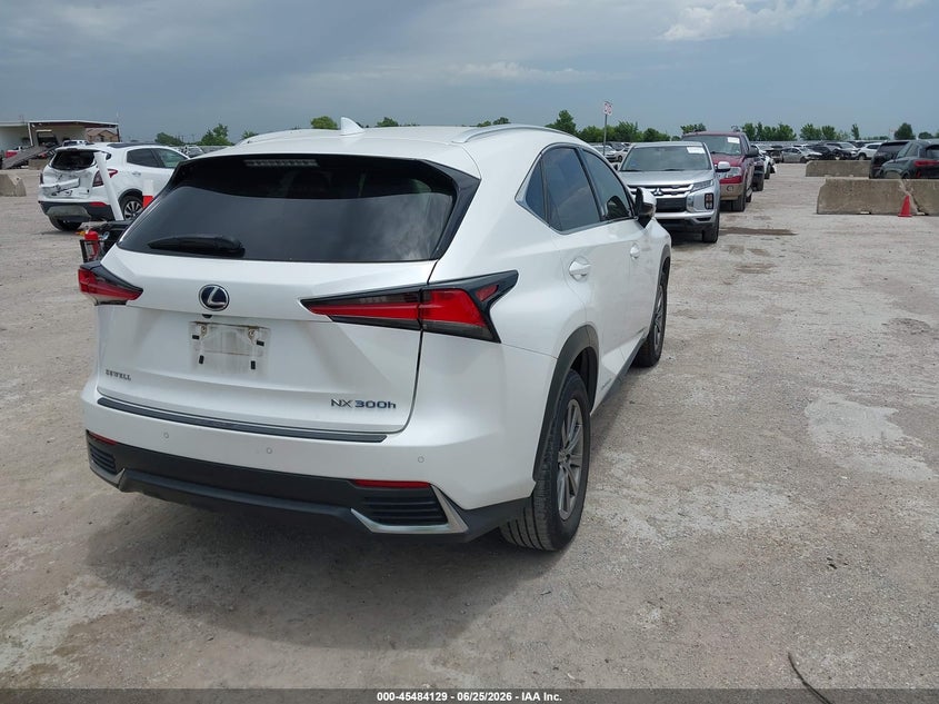 2018 Lexus Nx VIN JTJBJRBZ4J2084171 IAAI salvage auction — WATER/FLOOD, Salvage (Texas), sold $8,400 on 2026-07-29 (photo 4)