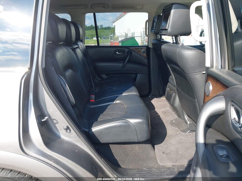 2014 Infiniti Qx80 VIN JN8AZ2NC4E9351607 IAAI salvage auction — NORMAL WEAR, Clear (California), sold $1,000 on 2026-07-22 (photo 8)