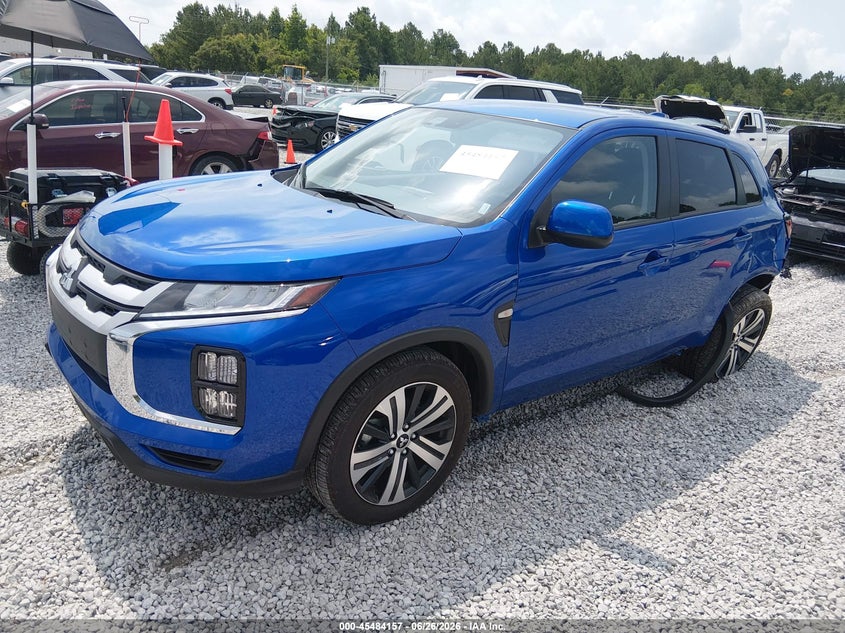 2026 Mitsubishi Outlander VIN JA4ARUAU8TU014335 IAAI salvage auction — LEFT REAR, Enterprise Vehicles Clear Only (Georgia), sold $7,275 on 2026-07-08 (photo 2)