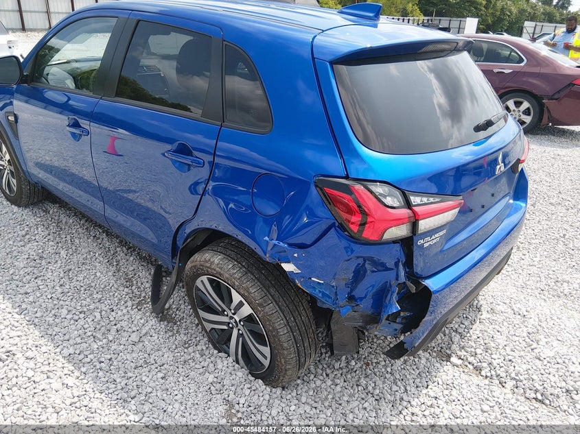 2026 Mitsubishi Outlander VIN JA4ARUAU8TU014335 IAAI salvage auction — LEFT REAR, Enterprise Vehicles Clear Only (Georgia), sold $7,275 on 2026-07-08 (photo 6)