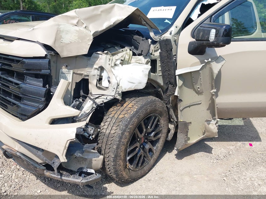 2022 Gmc SIERRA VIN 3GTUUCEDXNG571744 IAAI salvage auction — LEFT FRONT, Wait Title, sold $14,900 on 2026-08-19 (photo 6)
