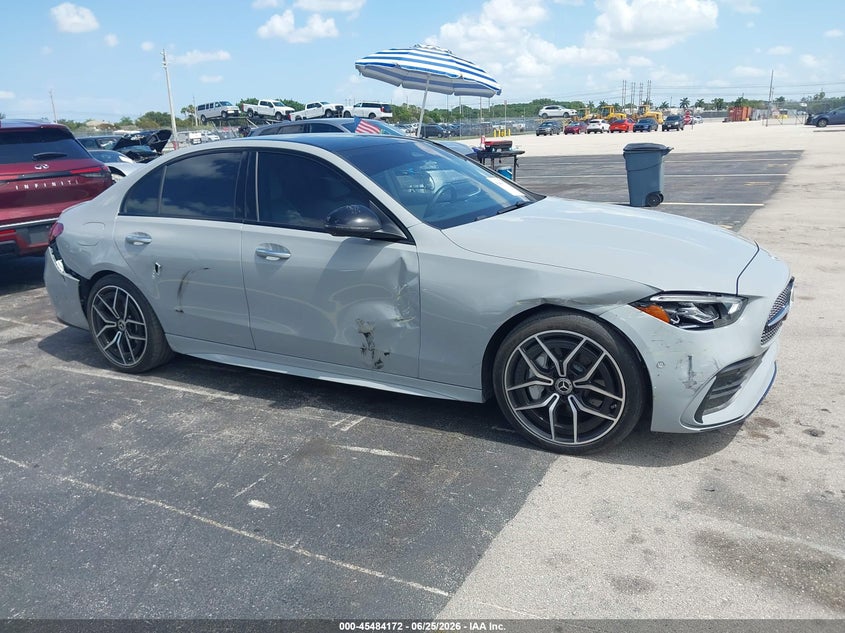 2025 Mercedes-benz C-klasse VIN W1KAF4GB7SR282336 — IAAI salvage auction photo