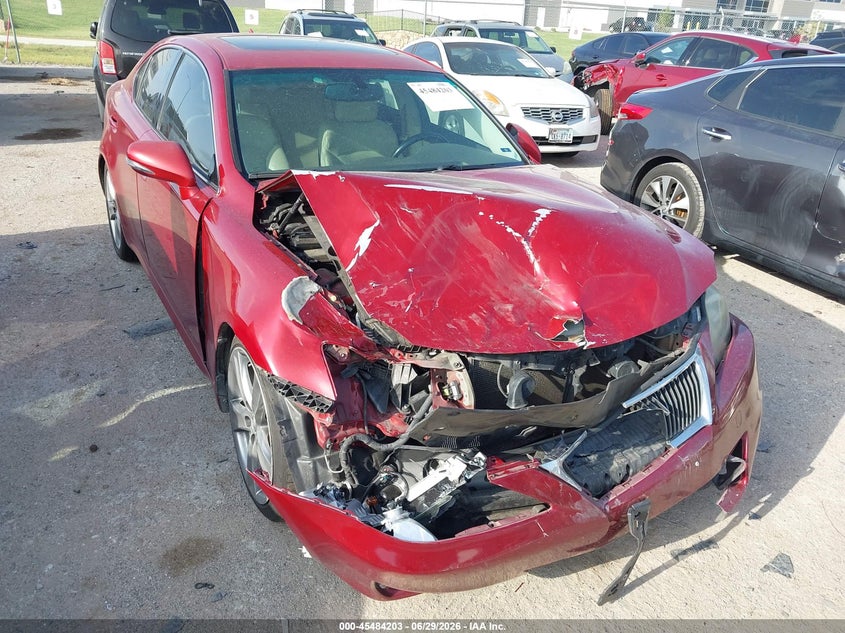 2012 Lexus Is VIN JTHBF5C21C5183013 IAAI salvage auction — NORMAL WEAR, Clear (California), sold $700 on 2026-07-28 (photo 6)