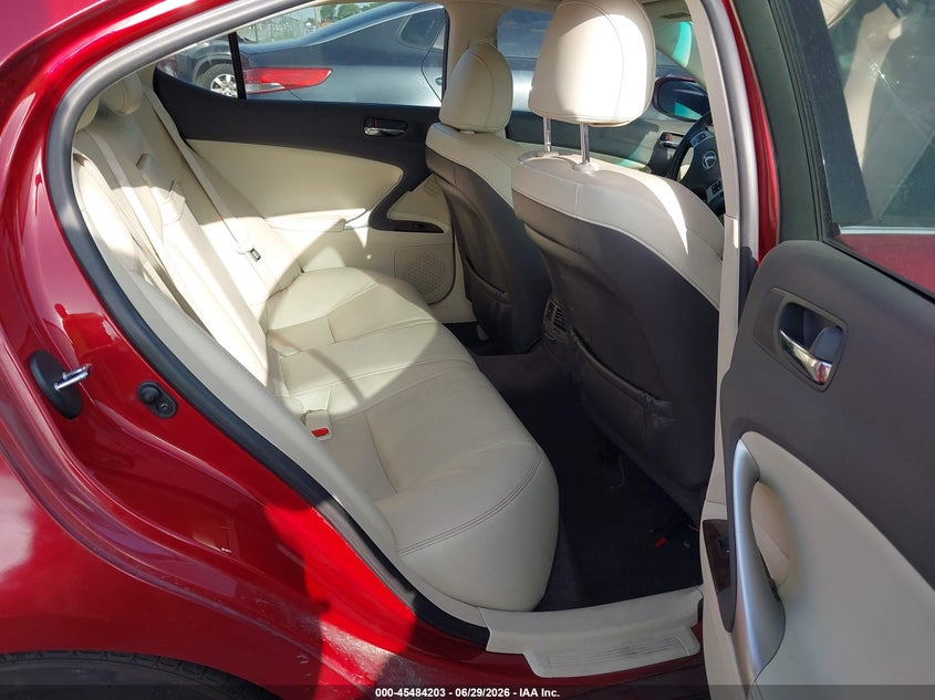2012 Lexus Is VIN JTHBF5C21C5183013 IAAI salvage auction — NORMAL WEAR, Clear (California), sold $700 on 2026-07-28 (photo 8)