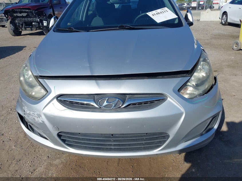 2013 Hyundai Accent VIN KMHCT5AE3DU093621 IAAI salvage auction — FRONT END, Rebuildable (Florida), sold $875 on 2026-07-28 (photo 6)