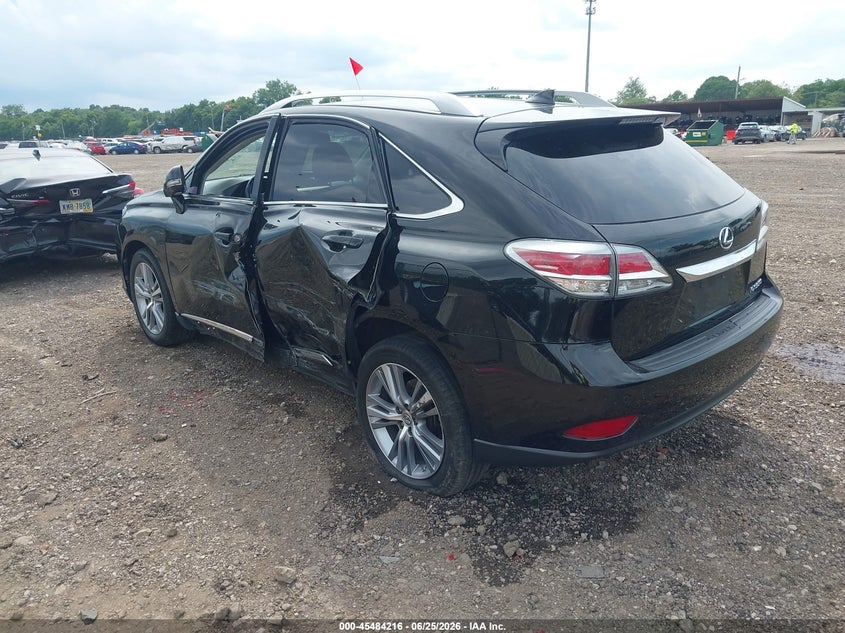 2015 Lexus Rx VIN 2T2BK1BA9FC326940 IAAI salvage auction — LEFT SIDE, Salvage (Ohio), sold $7,025 on 2026-07-29 (photo 3)