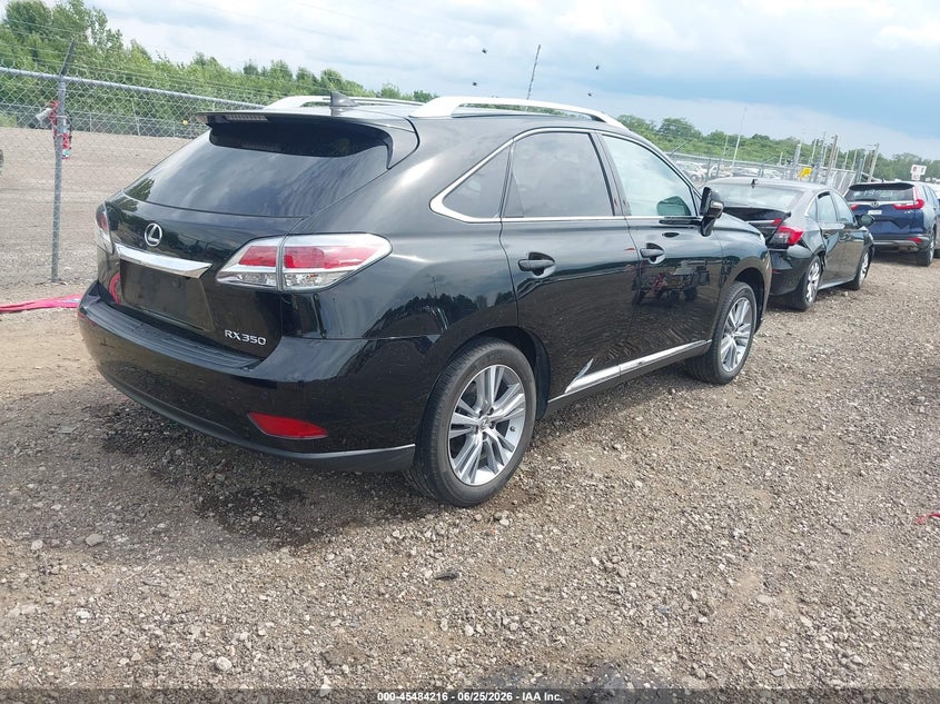 2015 Lexus Rx VIN 2T2BK1BA9FC326940 IAAI salvage auction — LEFT SIDE, Salvage (Ohio), sold $7,025 on 2026-07-29 (photo 4)