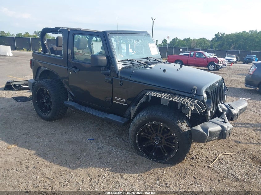 2018 Jeep Wrangler / VIN 1C4GJWAGXJL924066 IAAI salvage auction — ROLLOVER, Salvage (South Carolina), sold $1,700 on 2026-07-24 (photo 1)