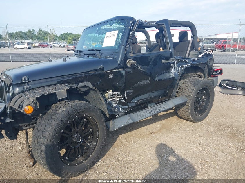 2018 Jeep Wrangler / VIN 1C4GJWAGXJL924066 IAAI salvage auction — ROLLOVER, Salvage (South Carolina), sold $1,700 on 2026-07-24 (photo 6)