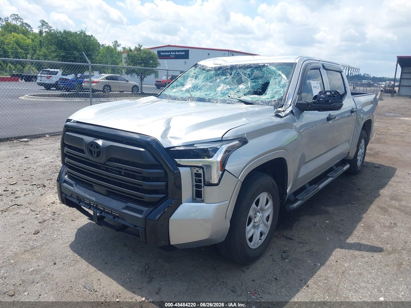 2023 Toyota Tundra VIN 5TFKB5ABXPX026798 IAAI salvage auction — FRONT END, Certificate Of Destruction (Florida), sold $13,650 on 2026-08-01 (photo 2)