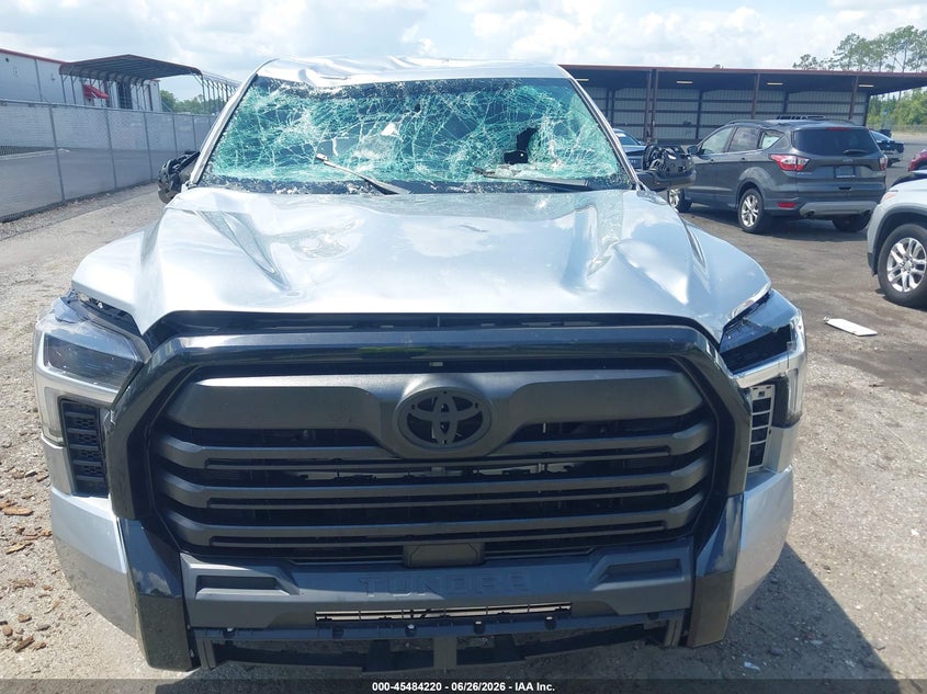 2023 Toyota Tundra VIN 5TFKB5ABXPX026798 IAAI salvage auction — FRONT END, Certificate Of Destruction (Florida), sold $13,650 on 2026-08-01 (photo 6)