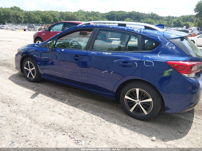 2022 Subaru Impreza VIN 4S3GTAD64N3720787 IAAI salvage auction — HAIL, Salvage Title, sold $8,850 on 2026-07-15 (photo 3)