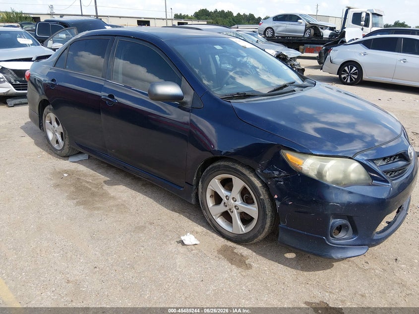 2013 Toyota Corolla VIN 5YFBU4EE7DP102562 IAAI salvage auction — RIGHT FRONT, Salvage (Texas), sold $1,700 on 2026-07-29 (photo 1)