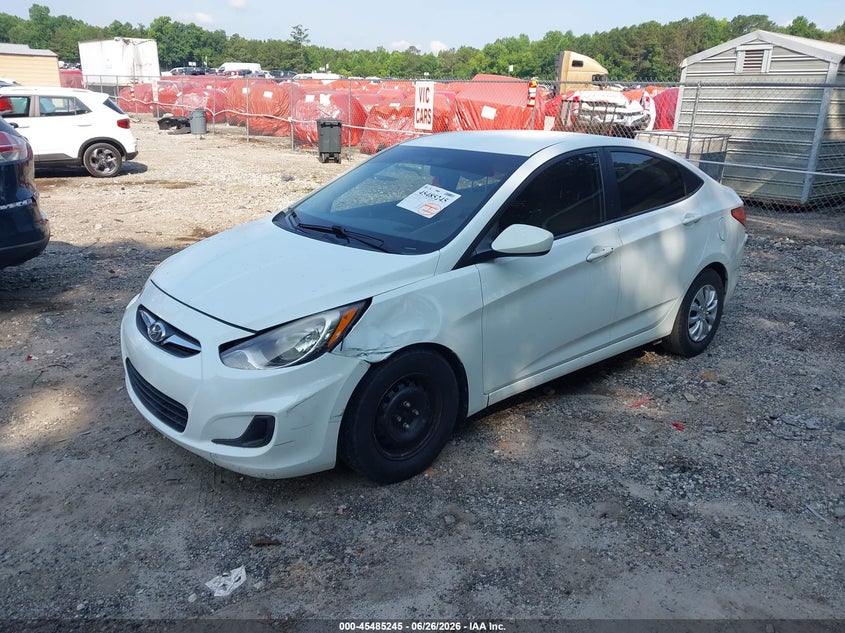 2013 Hyundai Accent VIN KMHCT4AE3DU290072 IAAI salvage auction — LEFT SIDE, Bill Of Sale (Georgia), sold $25 on 2026-07-24 (photo 2)