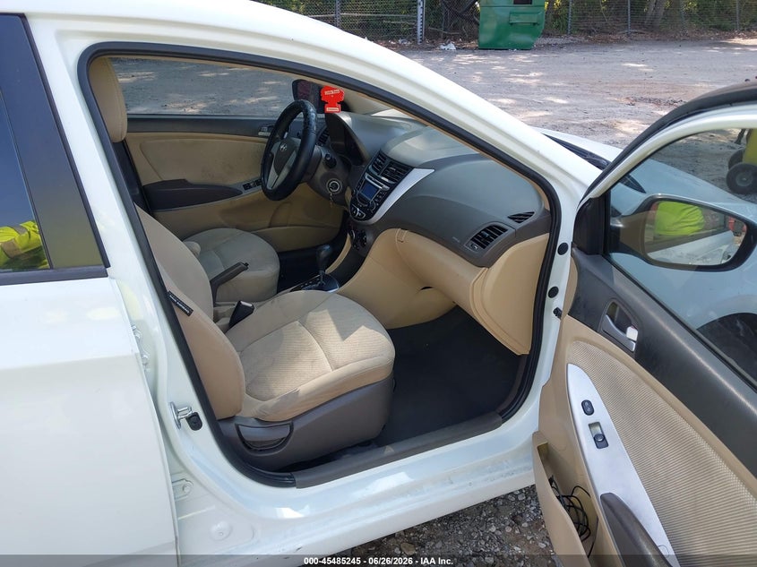 2013 Hyundai Accent VIN KMHCT4AE3DU290072 IAAI salvage auction — LEFT SIDE, Bill Of Sale (Georgia), sold $25 on 2026-07-24 (photo 5)