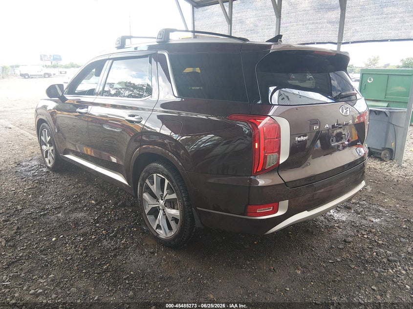 2021 Hyundai Palisade VIN KM8R5DHE7MU195122 IAAI salvage auction — RIGHT FRONT, Salvage (Pennsylvania), sold $9,350 on 2026-07-27 (photo 3)