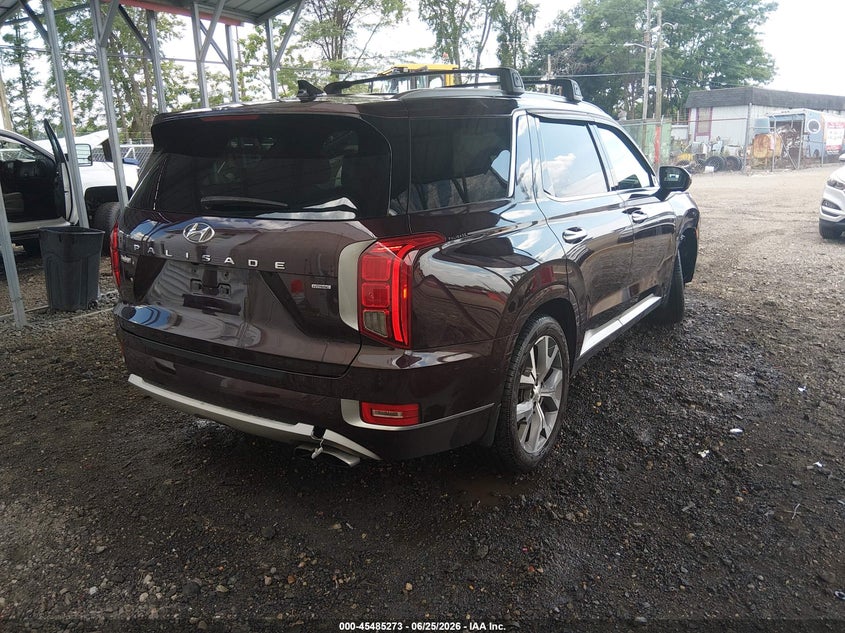 2021 Hyundai Palisade VIN KM8R5DHE7MU195122 IAAI salvage auction — RIGHT FRONT, Salvage (Pennsylvania), sold $9,350 on 2026-07-27 (photo 4)