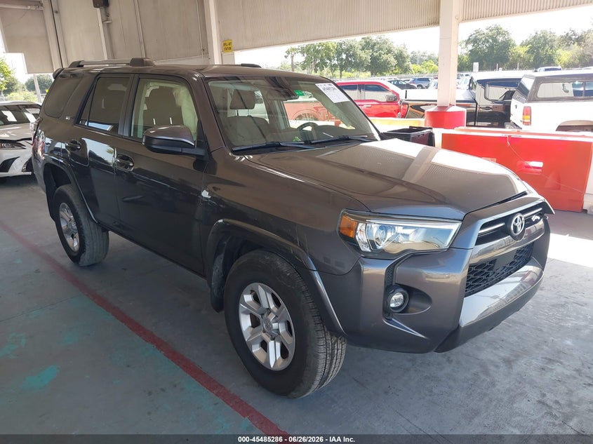 2022 Toyota 4runner VIN JTEEU5JR6N5252572 IAAI salvage auction — ROLLOVER, Rebuildable (Florida), sold $6,500 on 2026-07-29 (photo 1)