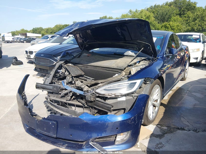 2017 Tesla Model s VIN 5YJSA1E18HF228421 IAAI salvage auction — NORMAL WEAR, Original (Texas), sold $2,200 on 2026-07-27 (photo 2)