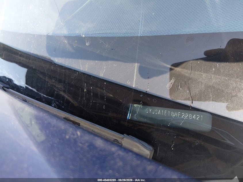 2017 Tesla Model s VIN 5YJSA1E18HF228421 IAAI salvage auction — NORMAL WEAR, Original (Texas), sold $2,200 on 2026-07-27 (photo 9)