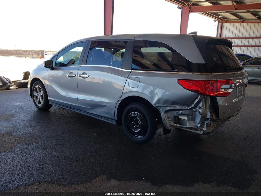 2018 Honda Odyssey VIN 5FNRL6H74JB072082 IAAI salvage auction — REAR END, Salvage (California), sold $5,500 on 2026-07-09 (photo 3)