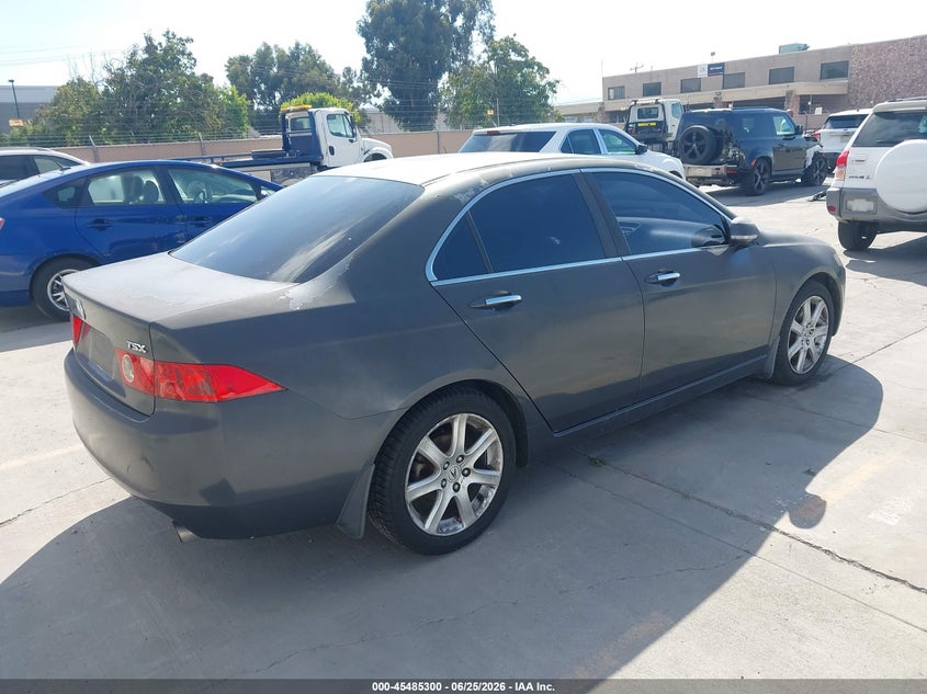 2004 Acura Tsx VIN JH4CL96924C033292 IAAI salvage auction — NORMAL WEAR, Clear - Dealer Only (California), sold $550 on 2026-07-29 (photo 4)
