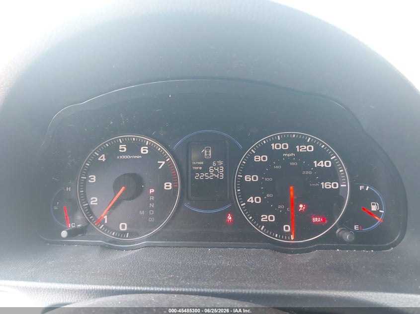 2004 Acura Tsx VIN JH4CL96924C033292 IAAI salvage auction — NORMAL WEAR, Clear - Dealer Only (California), sold $550 on 2026-07-29 (photo 7)