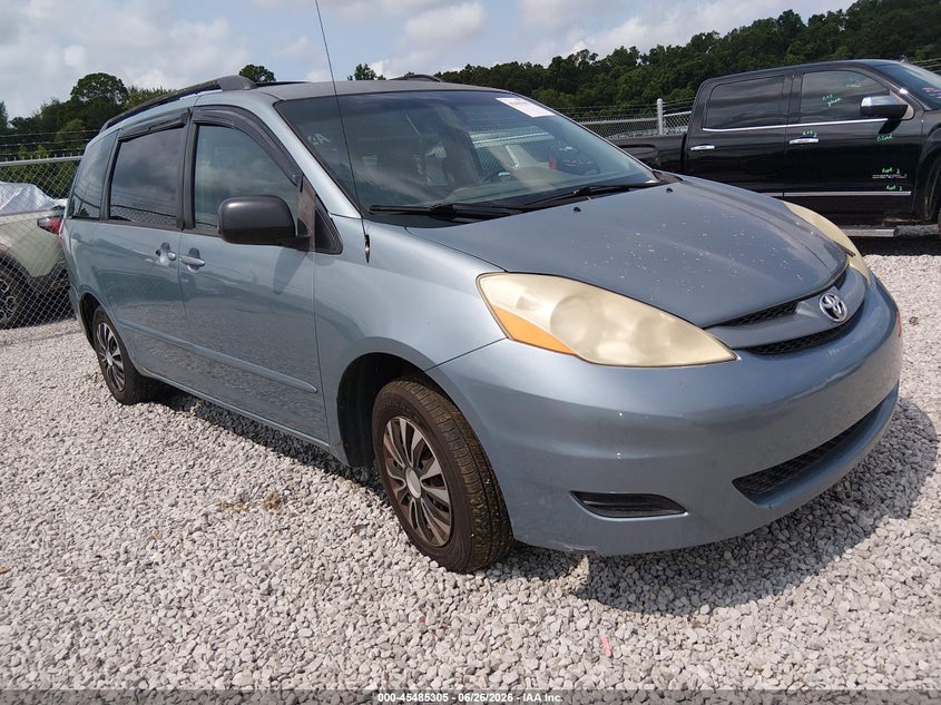 2008 Toyota Sienna VIN 5TDZK23C38S144184 IAAI salvage auction — NORMAL WEAR, Clear (Alabama), sold $500 on 2026-07-20 (photo 1)
