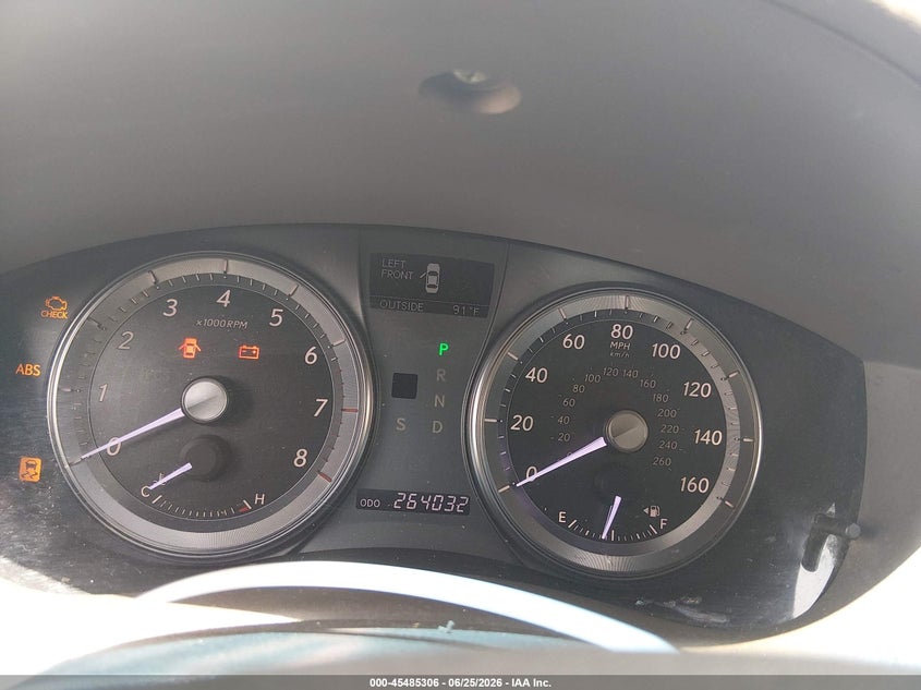 2011 Lexus ES VIN JTHBK1EG3B2421005 IAAI salvage auction — NORMAL WEAR, Clear (Louisiana), sold $1,050 on 2026-07-29 (photo 7)