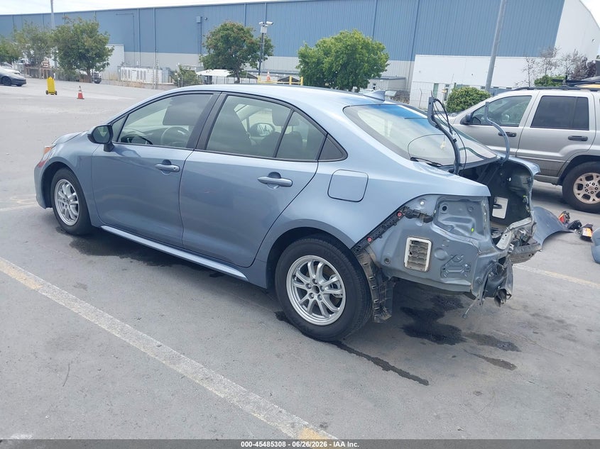 2022 Toyota Corolla VIN JTDEAMDE3NJ040543 IAAI salvage auction — REAR END, Salvage Title, sold $7,800 on 2026-07-20 (photo 3)