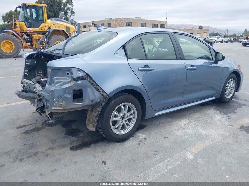2022 Toyota Corolla VIN JTDEAMDE3NJ040543 IAAI salvage auction — REAR END, Salvage Title, sold $7,800 on 2026-07-20 (photo 4)