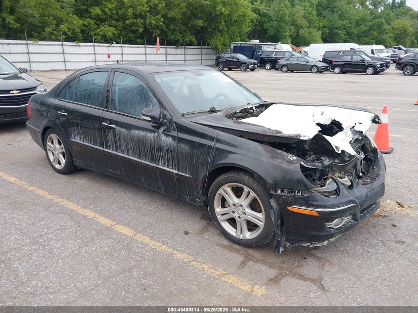 2007 Mercedes-benz E-class VIN WDBUF56X97B064391 IAAI salvage auction — Burn Engine, Clear (Michigan), sold $225 on 2026-08-03 (photo 1)