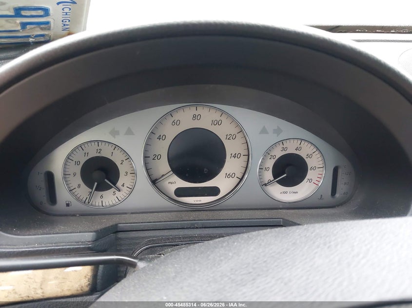 2007 Mercedes-benz E-class VIN WDBUF56X97B064391 IAAI salvage auction — Burn Engine, Clear (Michigan), sold $225 on 2026-08-03 (photo 7)