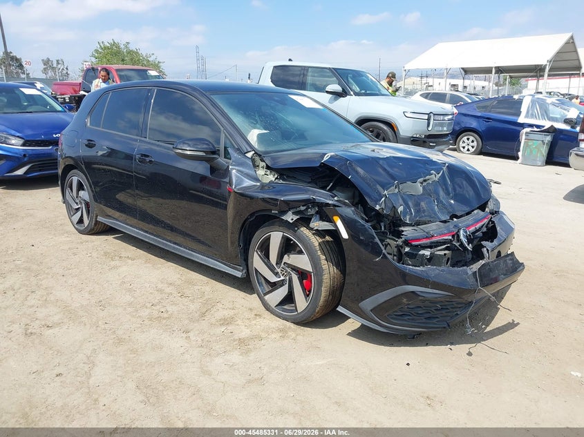 2022 Volkswagen Golf gti VIN WVW287CD1NW216842 IAAI salvage auction — FRONT END, Salvage Title, sold $25 on 2026-07-29 (photo 1)