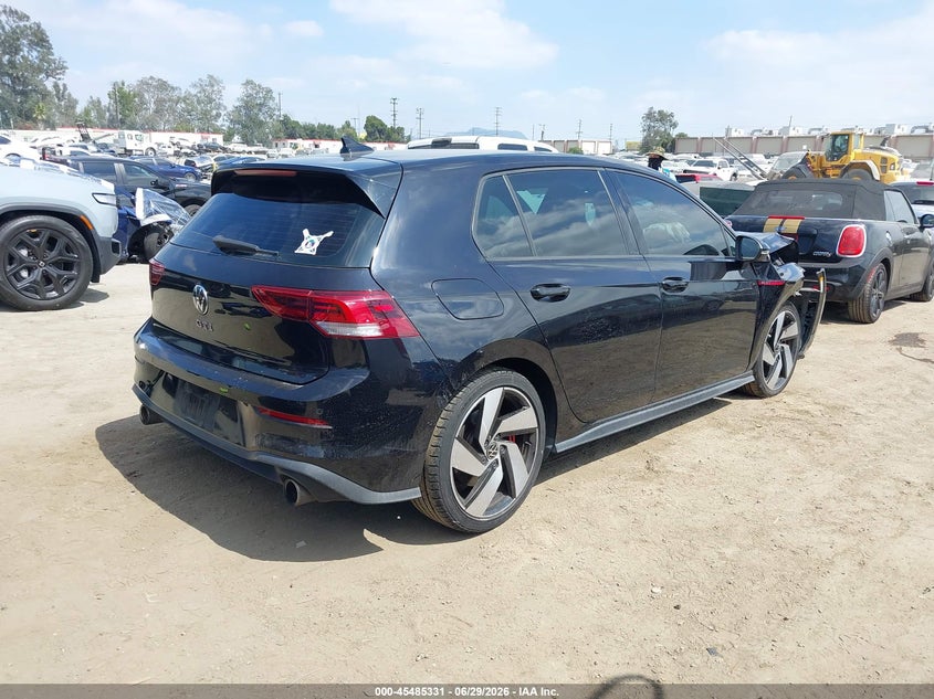 2022 Volkswagen Golf gti VIN WVW287CD1NW216842 IAAI salvage auction — FRONT END, Salvage Title, sold $25 on 2026-07-29 (photo 4)