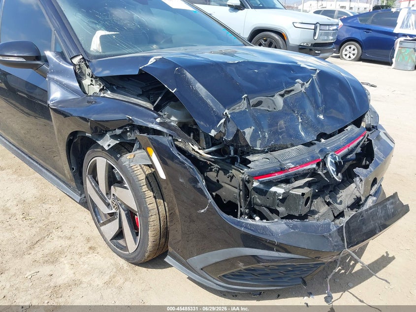 2022 Volkswagen Golf gti VIN WVW287CD1NW216842 IAAI salvage auction — FRONT END, Salvage Title, sold $25 on 2026-07-29 (photo 6)
