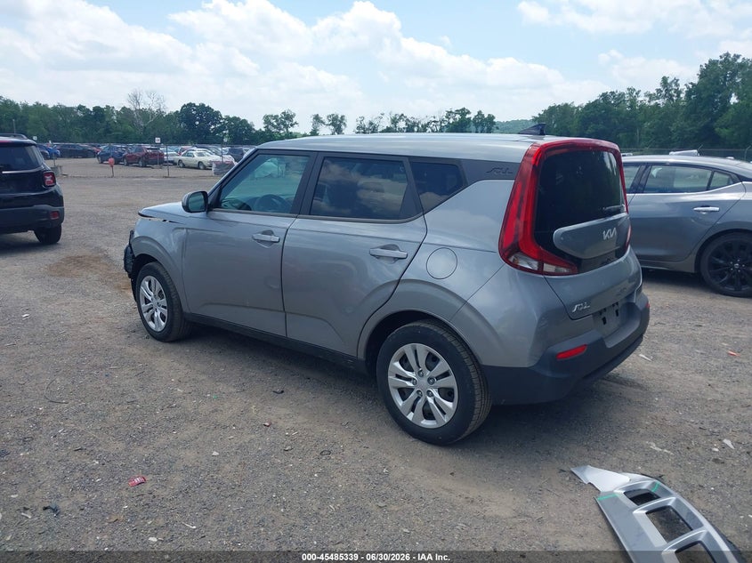 2022 Kia Soul VIN KNDJ23AU2N7822010 IAAI salvage auction — FRONT END, Salvage (Ohio), sold $2,150 on 2026-07-27 (photo 3)