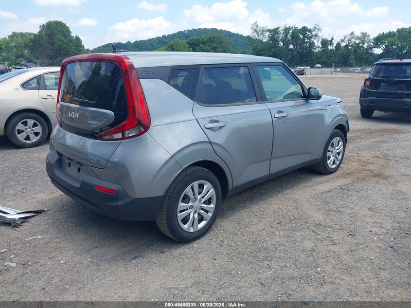 2022 Kia Soul VIN KNDJ23AU2N7822010 IAAI salvage auction — FRONT END, Salvage (Ohio), sold $2,150 on 2026-07-27 (photo 4)