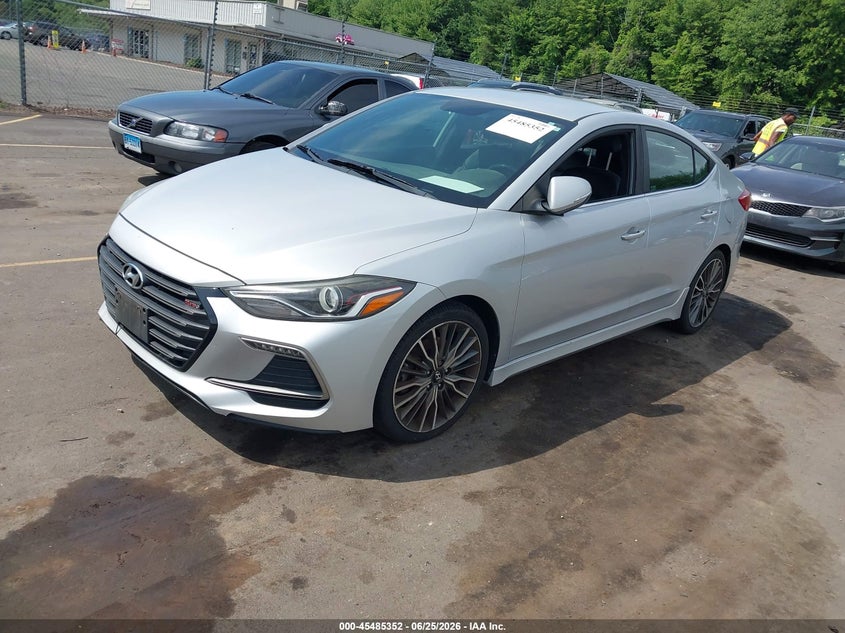 2017 Hyundai Elantra VIN KMHD04LB7HU363577 IAAI salvage auction — NORMAL WEAR, Clear (Connecticut), sold $1,450 on 2026-07-09 (photo 2)