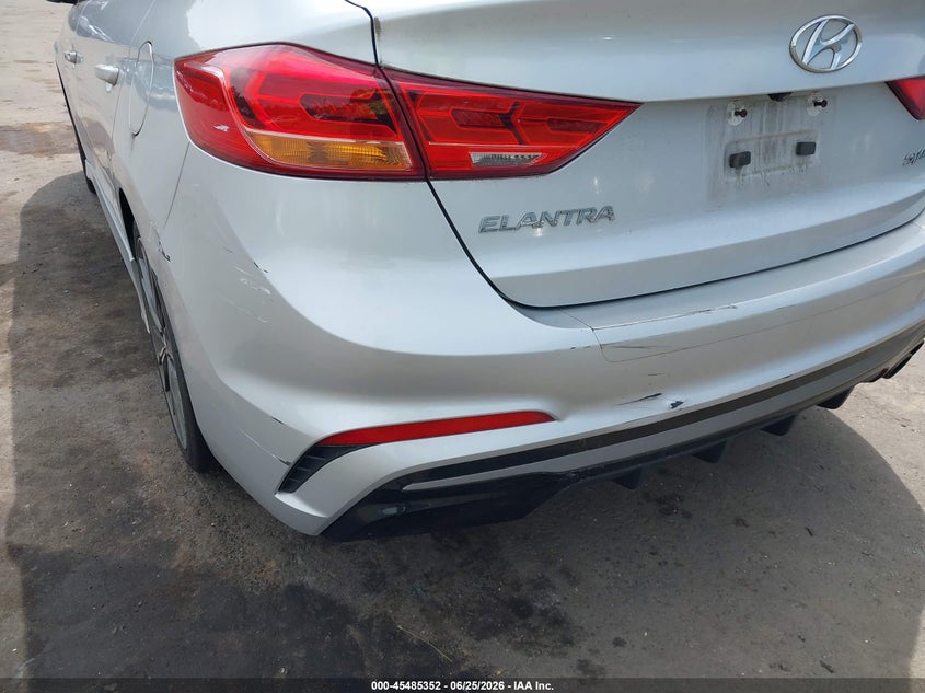 2017 Hyundai Elantra VIN KMHD04LB7HU363577 IAAI salvage auction — NORMAL WEAR, Clear (Connecticut), sold $1,450 on 2026-07-09 (photo 6)