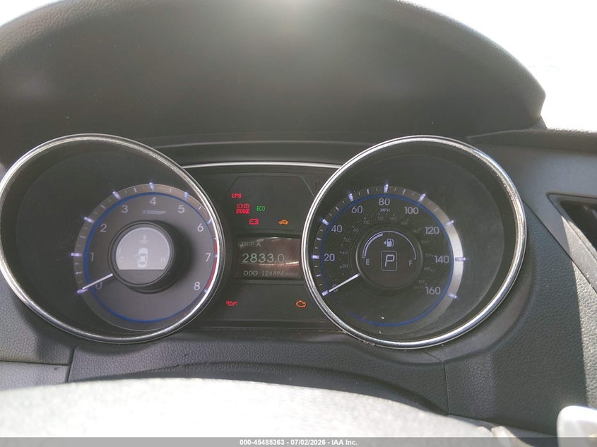 2013 Hyundai Sonata VIN 5NPEC4AC1DH780371 IAAI salvage auction — NORMAL WEAR, Original (Texas), sold $950 on 2026-07-15 (photo 7)