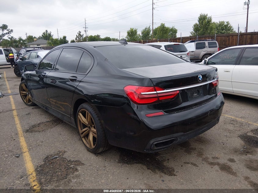 2017 BMW 7er VIN WBA7F0C32HGM21544 IAAI salvage auction — TRANSMISSION, Clear (Colorado), sold $2,825 on 2026-07-28 (photo 3)