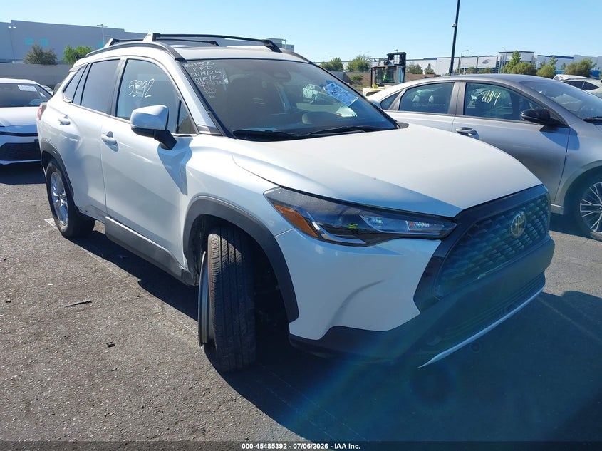 2023 Toyota Corolla cross VIN 7MUBAABG5PV058821 IAAI salvage auction — REAR END, Salvage Title, sold $2,900 on 2026-07-10 (photo 1)