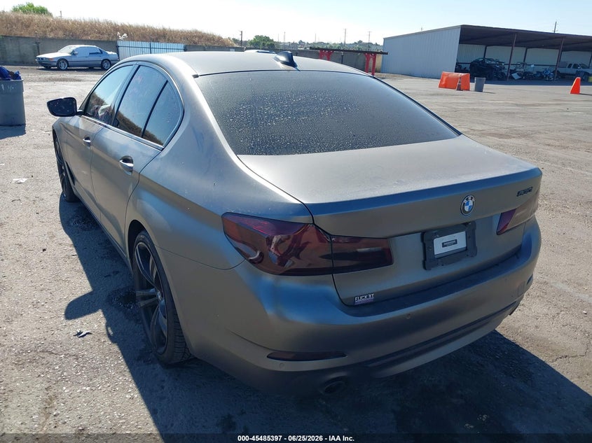 2020 BMW 5er VIN WBAJR3C03LCE48100 IAAI salvage auction — FRONT END, Salvage (California), sold $11,000 on 2026-07-29 (photo 3)