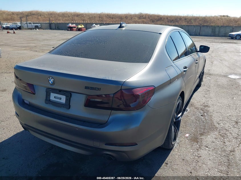 2020 BMW 5er VIN WBAJR3C03LCE48100 IAAI salvage auction — FRONT END, Salvage (California), sold $11,000 on 2026-07-29 (photo 4)