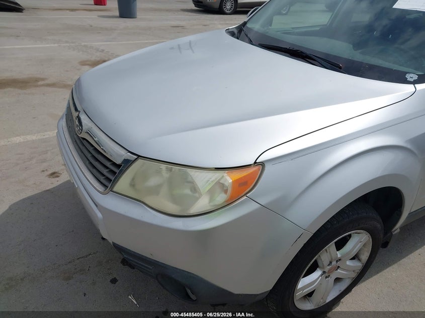2010 Subaru Forester VIN JF2SH6DC4AH707048 IAAI salvage auction — FRONT END, Clear - Dealer Only (California), sold $400 on 2026-07-29 (photo 6)