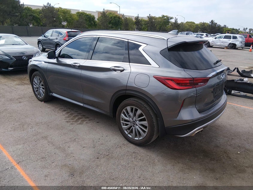 2023 Infiniti Qx50 VIN 3PCAJ5BA6PF119929 IAAI salvage auction — RIGHT SIDE, Salvage Title, sold $9,250 on 2026-08-17 (photo 3)