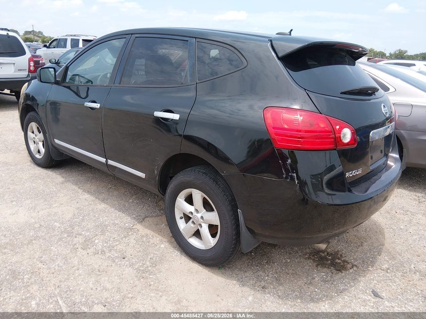2013 Nissan Rogue sport VIN JN8AS5MT0DW040621 IAAI salvage auction — NORMAL WEAR, Original (Texas), sold $650 on 2026-07-15 (photo 3)