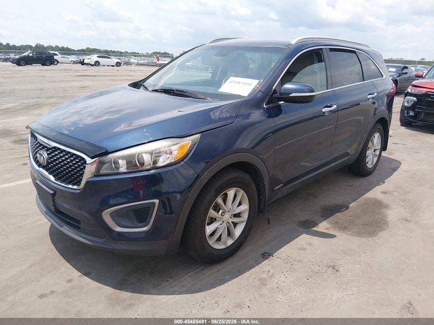 2017 Kia Sorento VIN 5XYPGDA39HG199128 IAAI salvage auction — RIGHT REAR, Salvage (North Carolina), sold $1,800 on 2026-07-29 (photo 2)